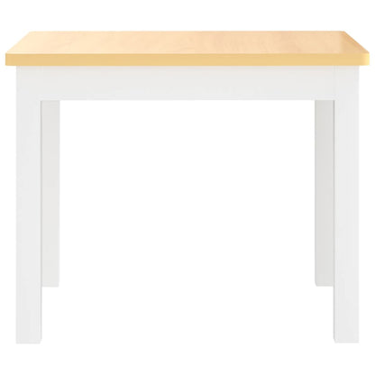 3-tlg. Kinder-Sitzgruppe Weiß MDF - Yekta