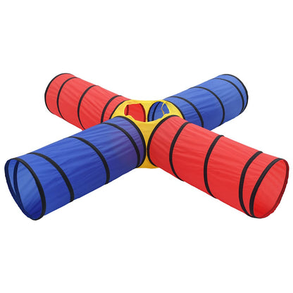 Spieltunnel mit 250 Bällen - Bunter Spieltunnel für Kinder und Spielspaß - Yekta