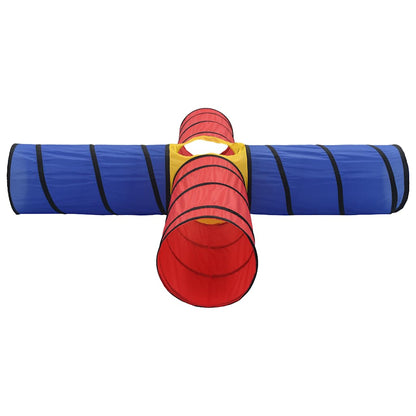 Spieltunnel mit 250 Bällen - Bunter Spieltunnel für Kinder und Spielspaß - Yekta