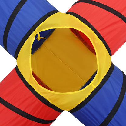Spieltunnel mit 250 Bällen - Bunter Spieltunnel für Kinder und Spielspaß - Yekta