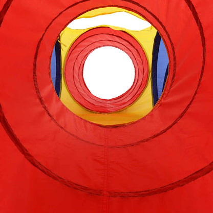 Spieltunnel mit 250 Bällen - Bunter Spieltunnel für Kinder und Spielspaß - Yekta