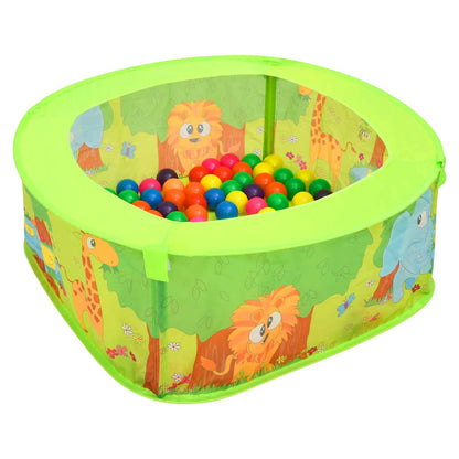 Bällebad mit Bällen für Kinder 75x75x32 cm - Yekta