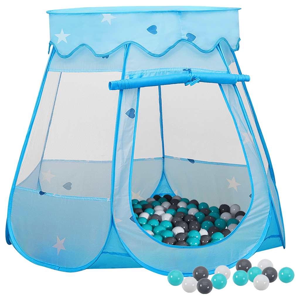 Kinder-Spielzelt mit 250 Bällen und ohne Bälle 102x102x82 cm - Yekta