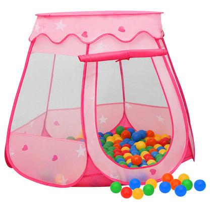 Kinder-Spielzelt mit 250 Bällen und ohne Bälle 102x102x82 cm - Yekta