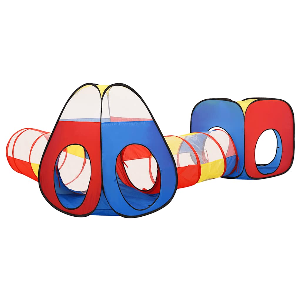 Spielzelt mit 250 Bällen für Kinder - Spielzelt 190x264x90 cm und 338x123x111 cm - Yekta
