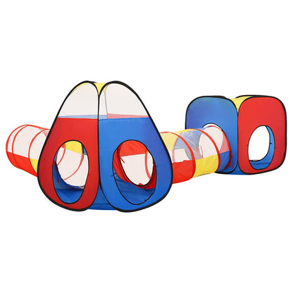 Spielzelt mit 250 Bällen für Kinder - Spielzelt 190x264x90 cm und 338x123x111 cm - Yekta