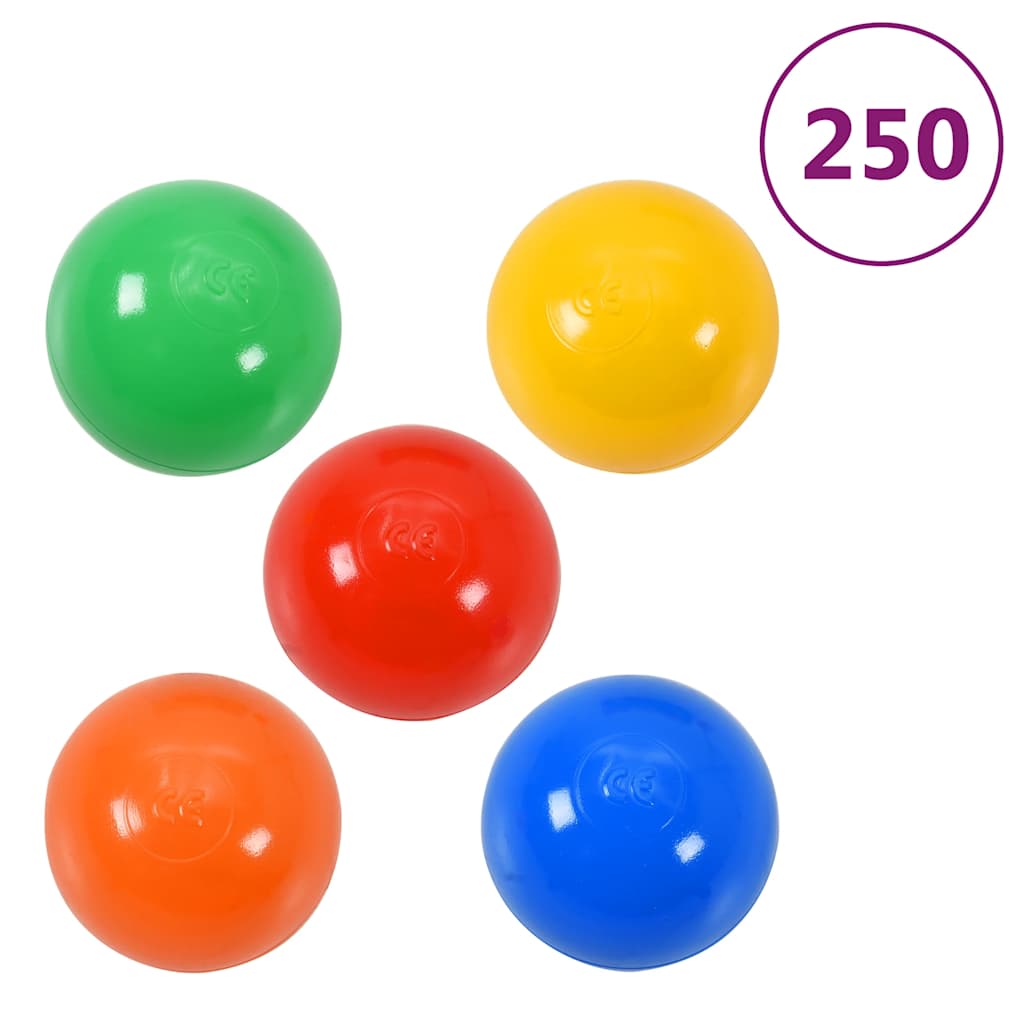 Spielzelt mit 250 Bällen für Kinder - Spielzelt 190x264x90 cm und 338x123x111 cm - Yekta