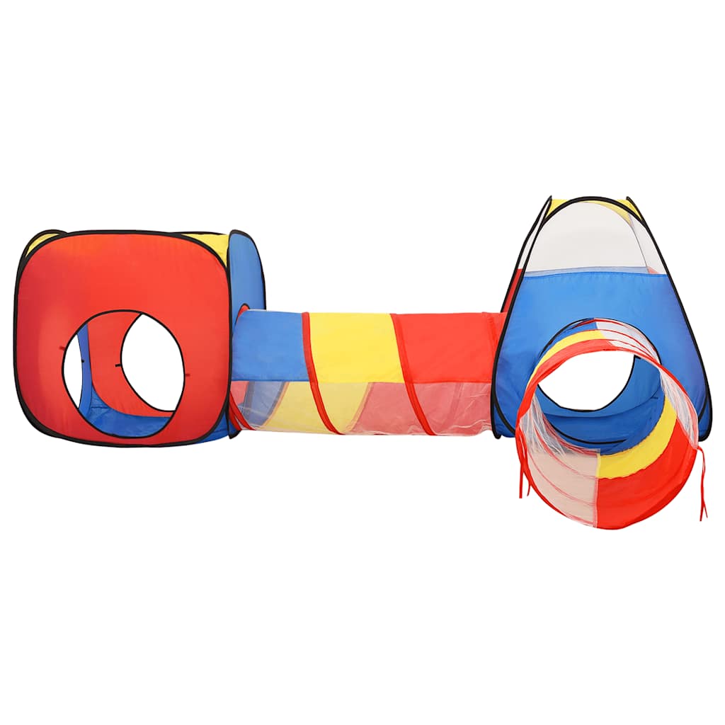 Spielzelt mit 250 Bällen für Kinder - Spielzelt 190x264x90 cm und 338x123x111 cm - Yekta