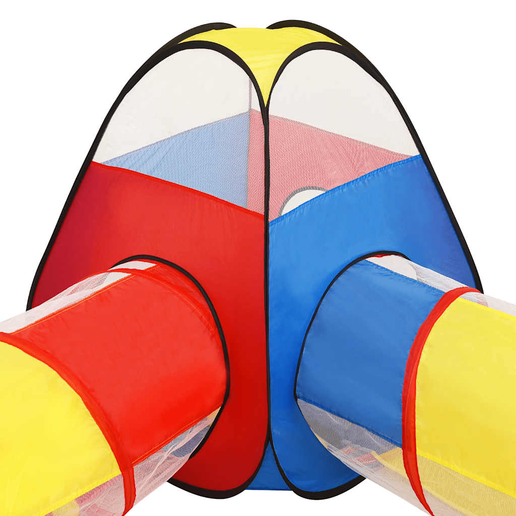 Spielzelt mit 250 Bällen für Kinder - Spielzelt 190x264x90 cm und 338x123x111 cm - Yekta