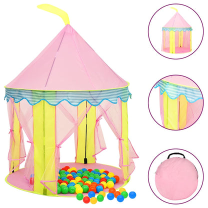 Kinder-Spielzelt mit 250 Bällen 100x100x127 cm und 69x94x104 cm - Yekta