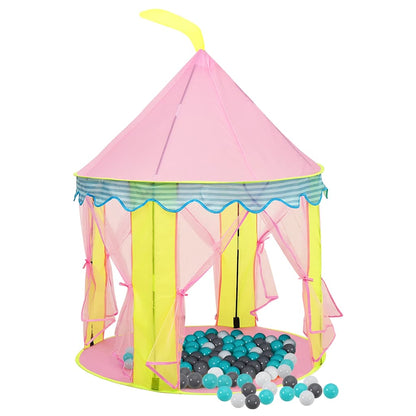 Kinder-Spielzelt mit 250 Bällen 100x100x127 cm und 69x94x104 cm - Yekta