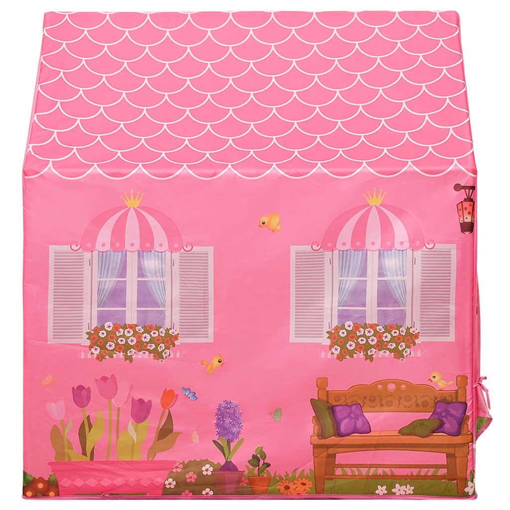 Kinder-Spielzelt mit 250 Bällen 100x100x127 cm und 69x94x104 cm - Yekta