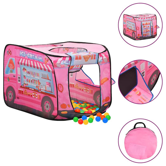 Kinder-Spielzelt mit 250 Bällen 70x112x70 cm - Yekta