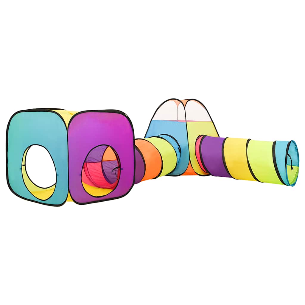 Spielzelt mit 250 Bällen für Kinder - Spielzelt 190x264x90 cm und 338x123x111 cm - Yekta