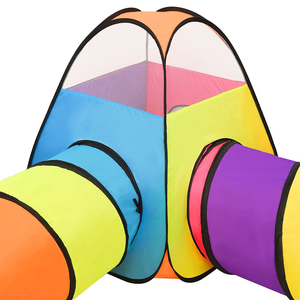 Spielzelt mit 250 Bällen für Kinder - Spielzelt 190x264x90 cm und 338x123x111 cm - Yekta