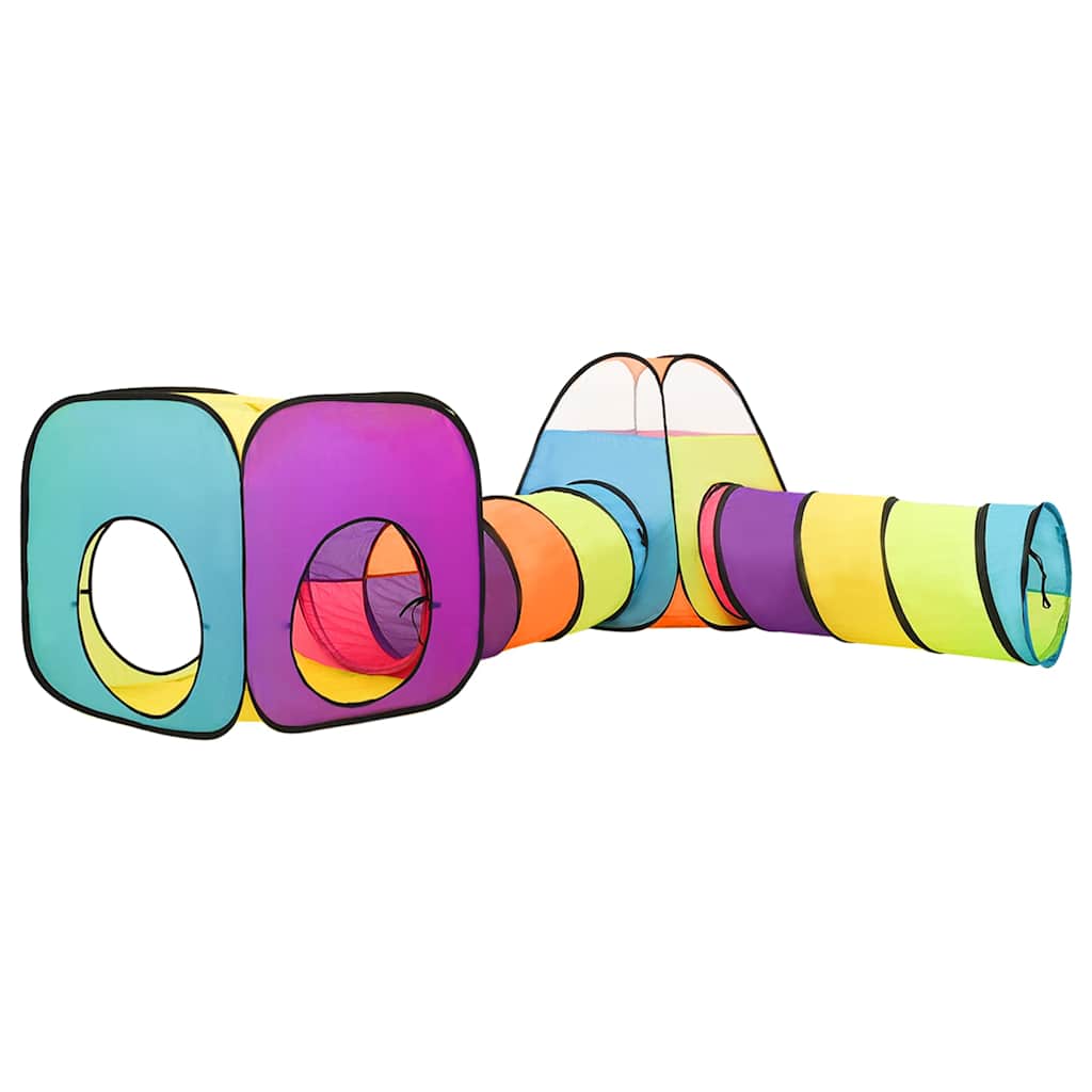 Spielzelt mit 250 Bällen für Kinder - Spielzelt 190x264x90 cm und 338x123x111 cm - Yekta