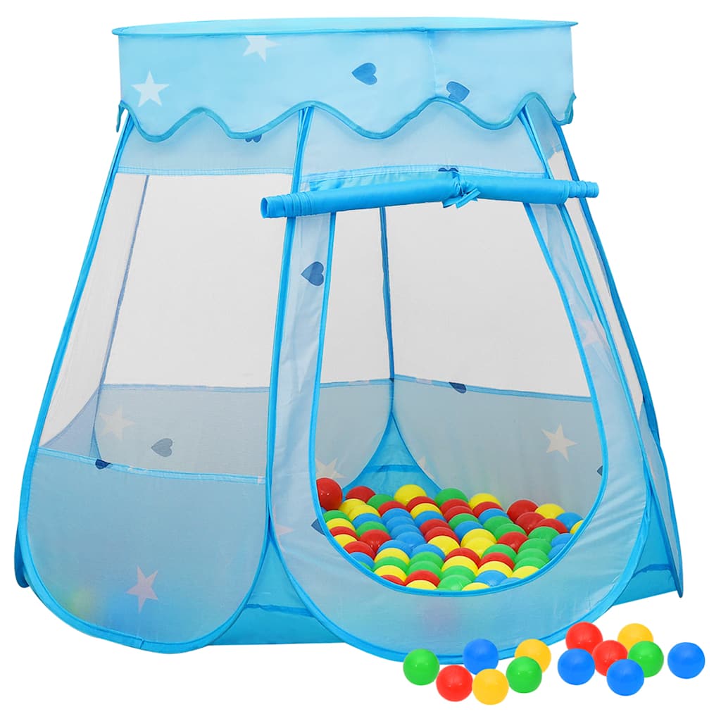 Kinder-Spielzelt mit 250 Bällen und ohne Bälle 102x102x82 cm - Yekta