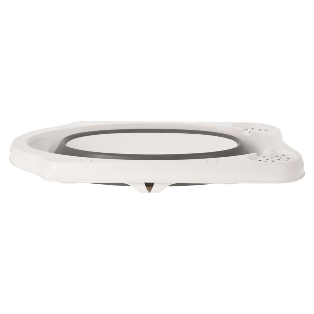Bathroom Solutions Baby-Badewanne Faltbar Weiß und Grau - Yekta
