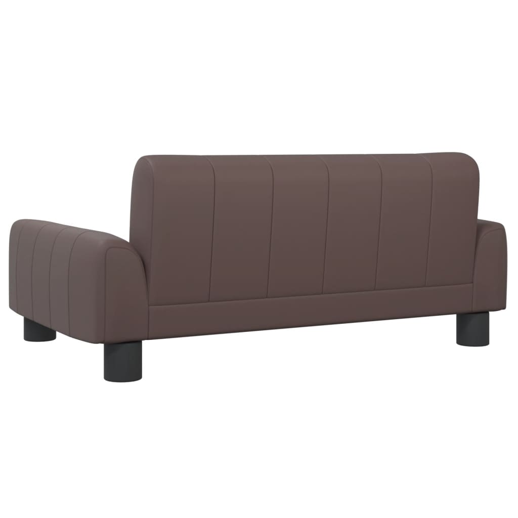 Kindersofa 70x45x30 cm & 90x53x30 cm Kunstleder - Yekta
