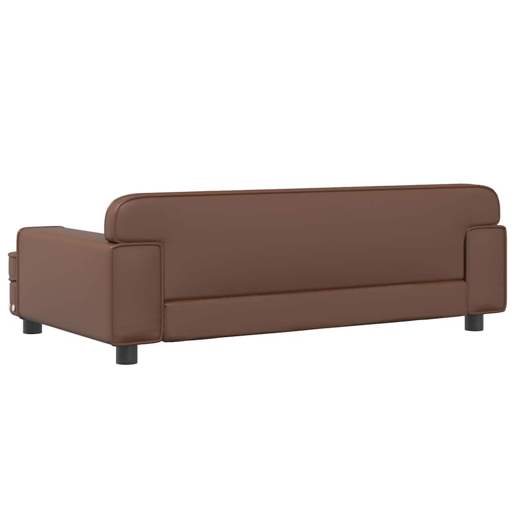 Kindersofa Kunstleder in verschiedenen Größen und Farben - Yekta