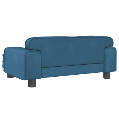Kindersofa Samt und Stoff in verschiedenen Größen und Farben