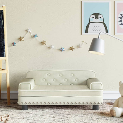 Kindersofa Samt und Stoff in verschiedenen Größen und Farben