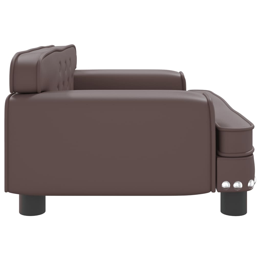 Kindersofa Kunstleder in verschiedenen Größen und Farben - Yekta