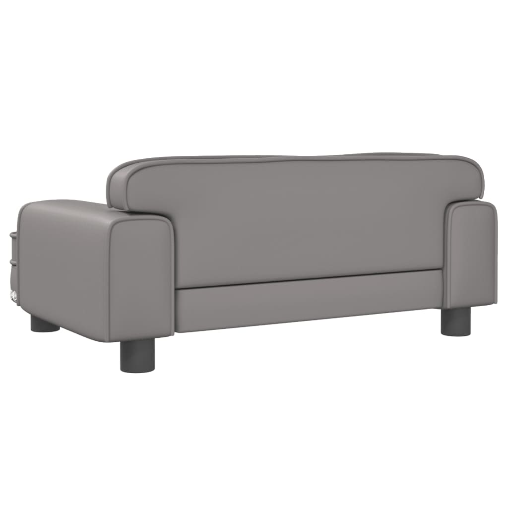 Kindersofa Kunstleder in verschiedenen Größen und Farben - Yekta