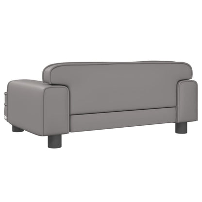 Kindersofa Kunstleder in verschiedenen Größen und Farben - Yekta