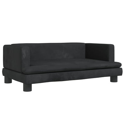 Kindersofa Samt 60x40x30 cm und 80x45x30 cm - Yekta