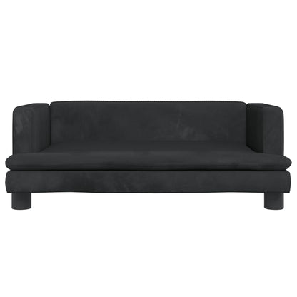 Kindersofa Samt 60x40x30 cm und 80x45x30 cm - Yekta