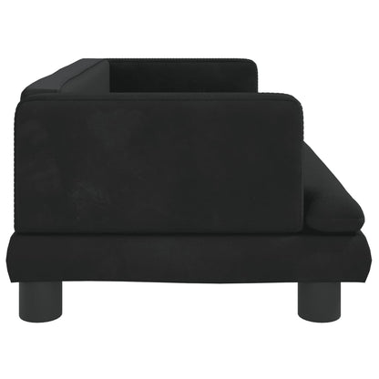 Kindersofa Samt 60x40x30 cm und 80x45x30 cm - Yekta
