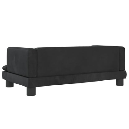 Kindersofa Samt 60x40x30 cm und 80x45x30 cm - Yekta