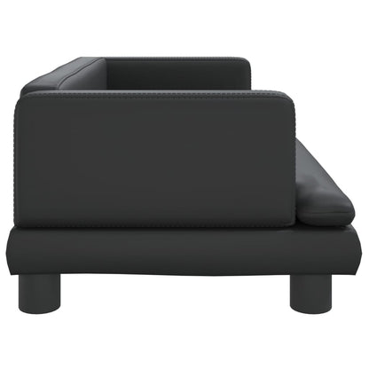 Kindersofa Kunstleder 60x40x30 cm und 80x45x30 cm - Yekta