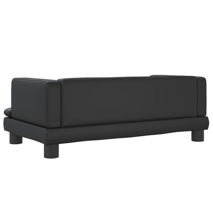 Kindersofa Kunstleder 60x40x30 cm und 80x45x30 cm - Yekta