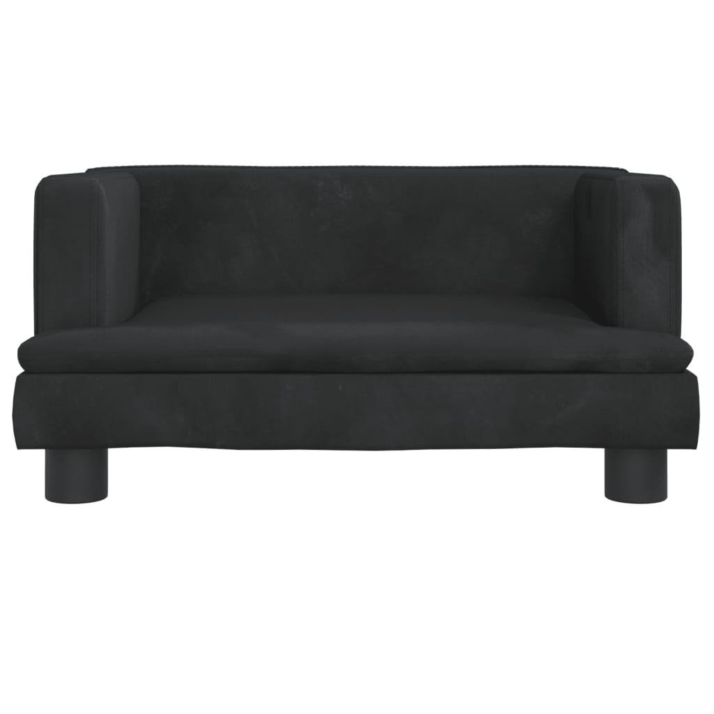 Kindersofa Samt 60x40x30 cm und 80x45x30 cm - Yekta