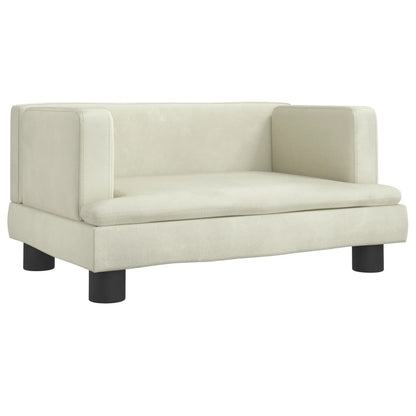 Kindersofa Samt 60x40x30 cm und 80x45x30 cm - Yekta