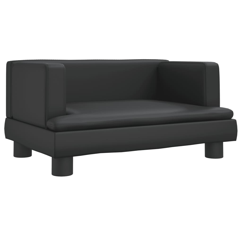 Kindersofa Kunstleder 60x40x30 cm und 80x45x30 cm - Yekta