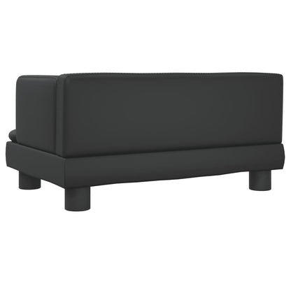 Kindersofa Kunstleder 60x40x30 cm und 80x45x30 cm - Yekta