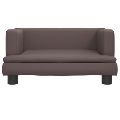 Kindersofa Kunstleder 60x40x30 cm und 80x45x30 cm - Yekta