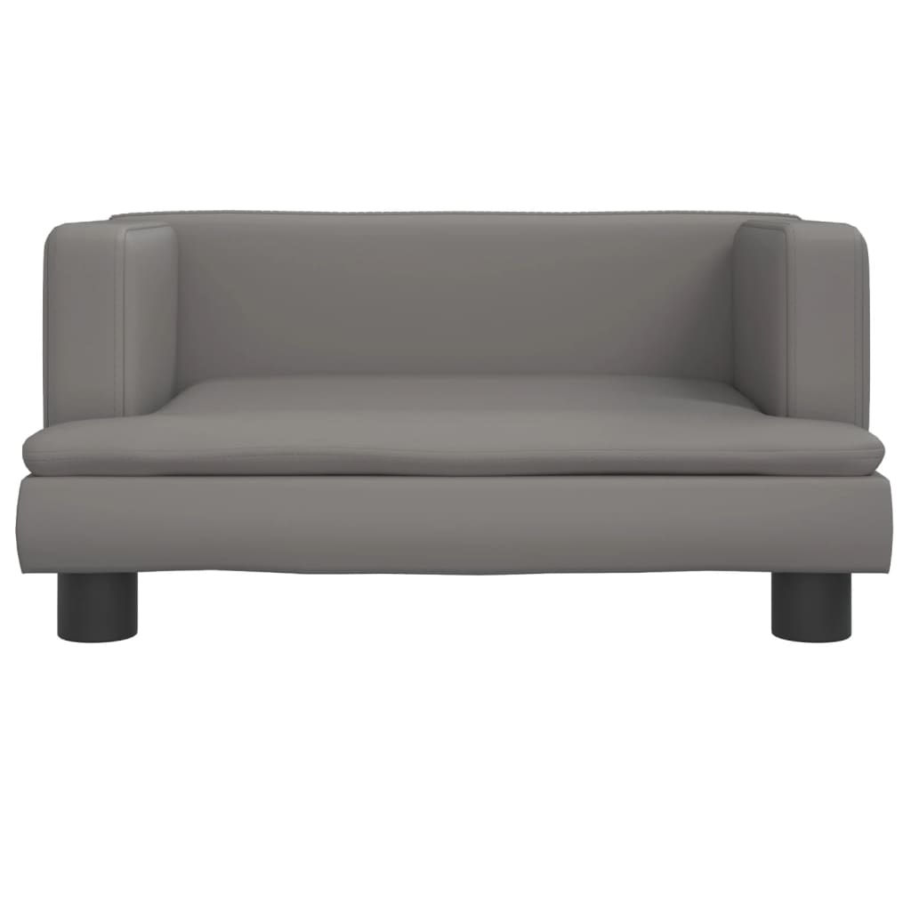 Kindersofa Kunstleder 60x40x30 cm und 80x45x30 cm - Yekta