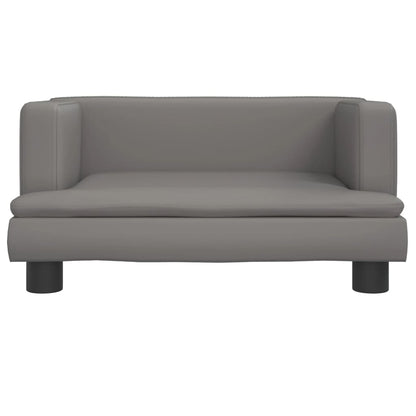 Kindersofa Kunstleder 60x40x30 cm und 80x45x30 cm - Yekta