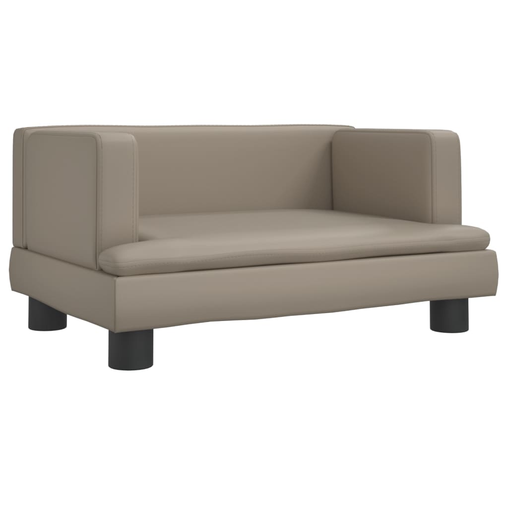 Kindersofa Kunstleder 60x40x30 cm und 80x45x30 cm - Yekta