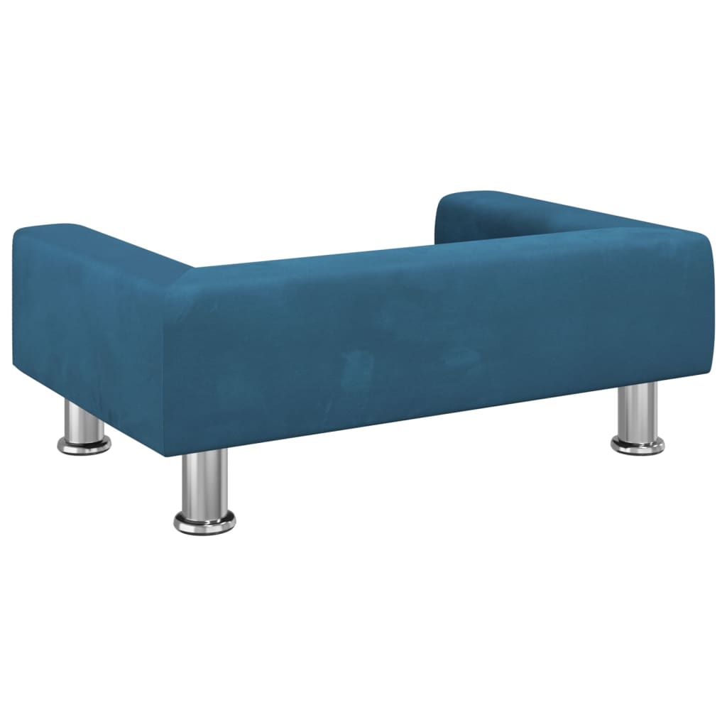 Kindersofa Samt 50x40x26,5 cm und 70x45x26,5 cm in verschiedenen Farben - Yekta
