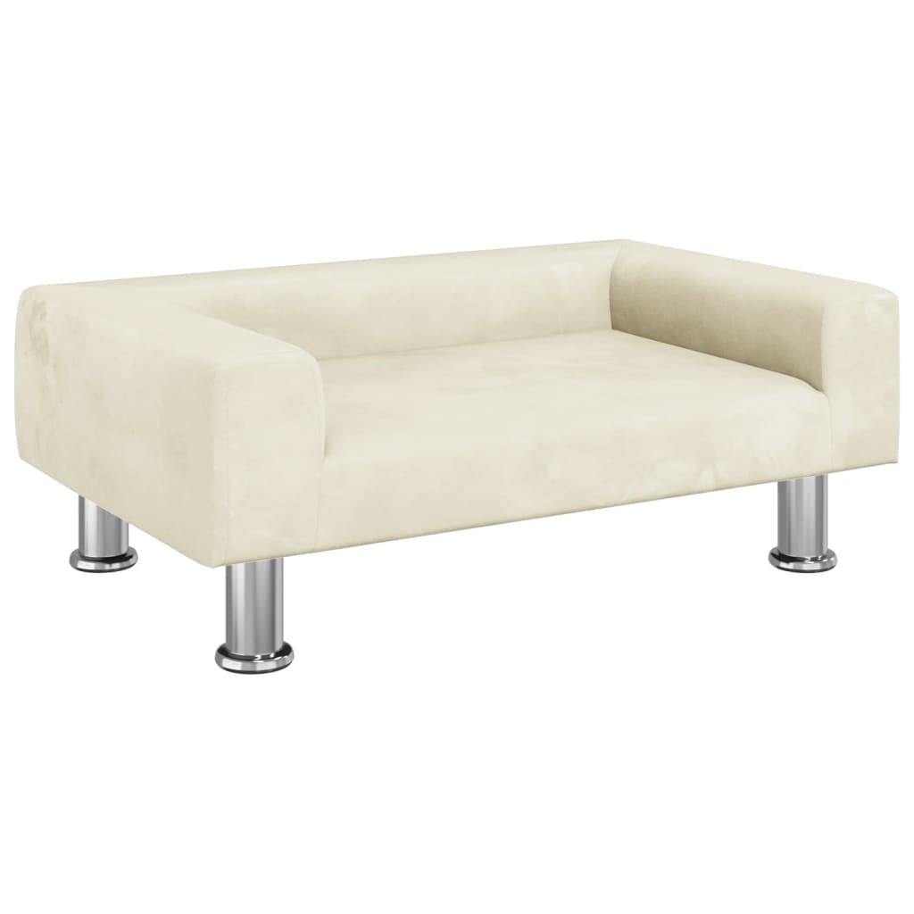 Kindersofa Samt 50x40x26,5 cm und 70x45x26,5 cm in verschiedenen Farben - Yekta