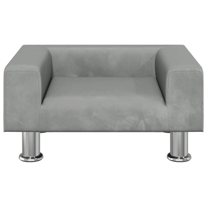 Kindersofa Samt 50x40x26,5 cm und 70x45x26,5 cm in verschiedenen Farben - Yekta