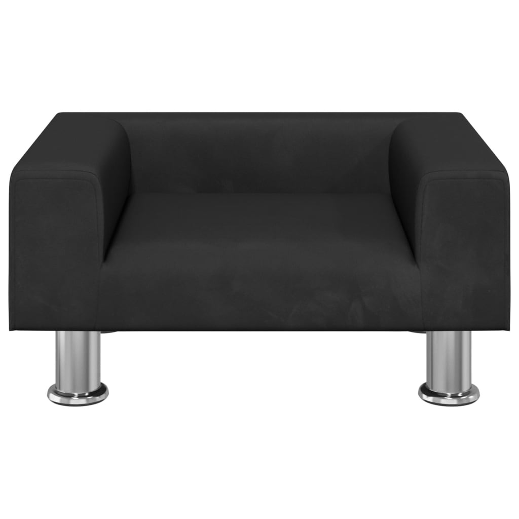 Kindersofa Samt 50x40x26,5 cm und 70x45x26,5 cm in verschiedenen Farben - Yekta