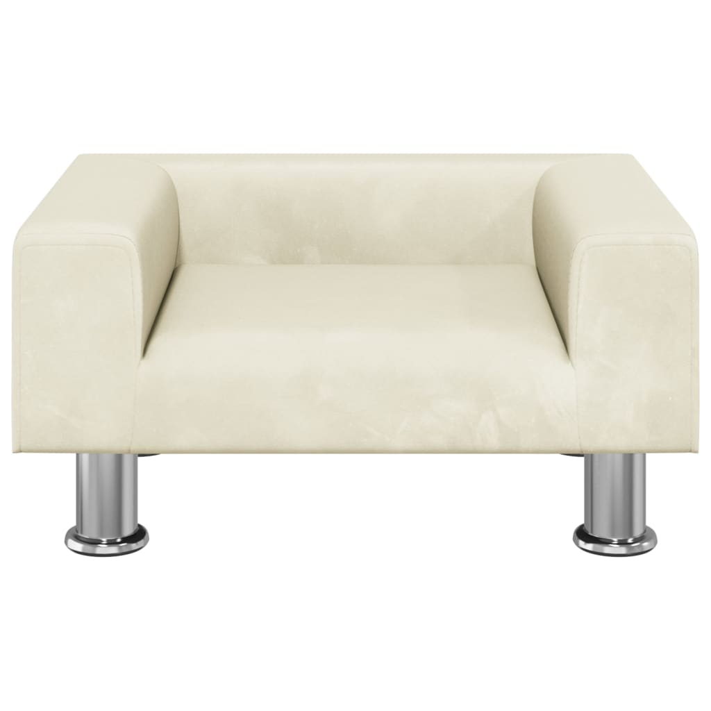 Kindersofa Samt 50x40x26,5 cm und 70x45x26,5 cm in verschiedenen Farben - Yekta