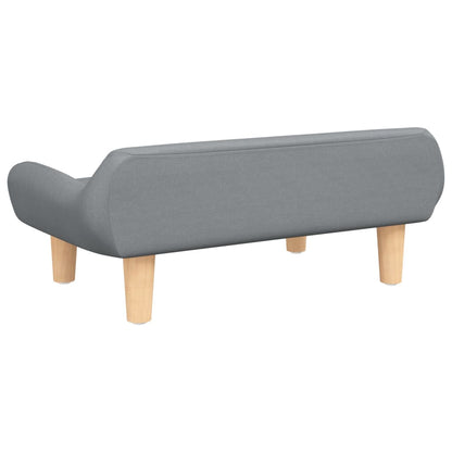 Kindersofa 70x40x24 cm Stoff - Yekta