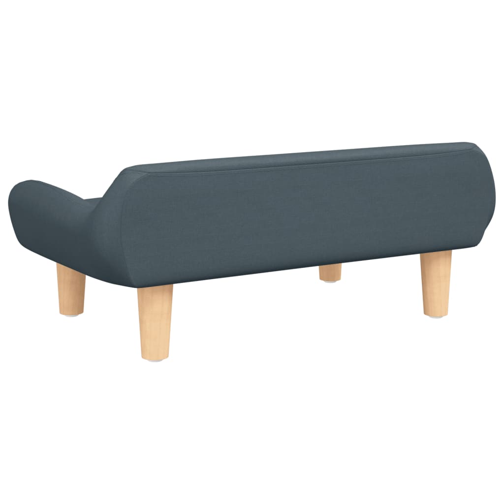 Kindersofa 70x40x24 cm Stoff - Yekta